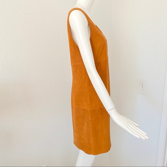 ATM Anthony Thomas Melillo Suede shift Dress - Picture 5 of 8